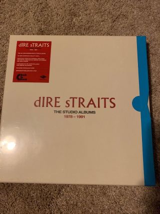 Dire Straits ‎– The Studio Albums 1978 - 1991 Vinyl 8 Lp Box Set 180 Gms