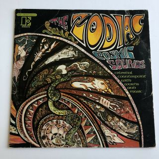 The Zodiac Cosmic Sounds (1967) Elektra Eks - 74009 Vinyl Record Album Psych Moog