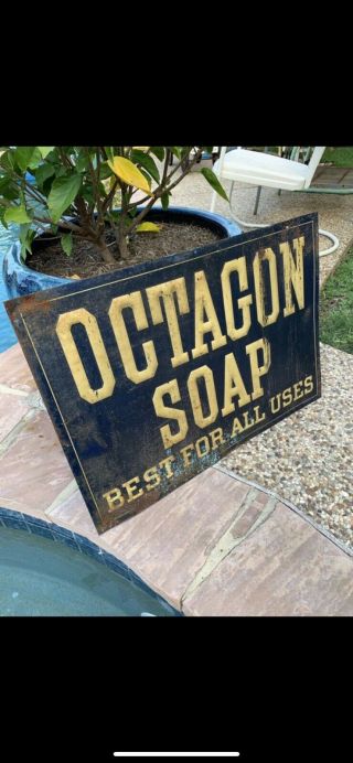 OCTAGON SOAP SIGN 3