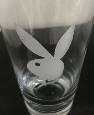 VINTAGE Mid Century PLAYBOY Cocktail Shaker White Bunny RARE 8” Tall 2