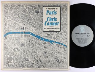 Chris Conner - A Weekend In Paris Lp - Fm - Fm - 312 Vg,