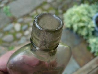RARE Washington flask NEUBERT & COOPER OLYMPIC CLUB SOUTH BEND,  WASH 1/2 pint 2