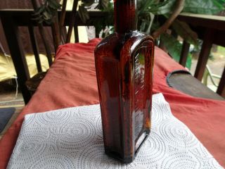 andrews ' saraparilla bristol,  va.  wine of life root medicine bottle 8