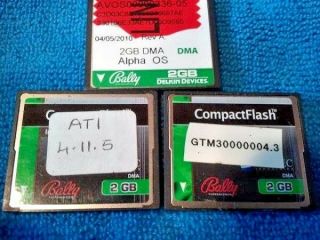 3 Bally 2gb Compact Flash Cards Misc Content See Photos Not