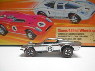 1970 Hot Wheels Boss Hoss 6499 Club Kit Car Mustang Chrome Redlines