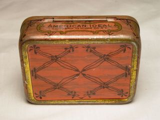 Antique California Perfume Company American Ideal Soap Tin Art Nouveau Old 6
