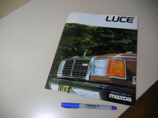Mazda Luce Japanese Brochure 1979/11 La43s La4ms La4vs 13b
