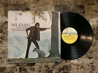 Neil Young Crazy Horse Everybody Knows This Nowhere Uk Tri Color Reprise Vinyl
