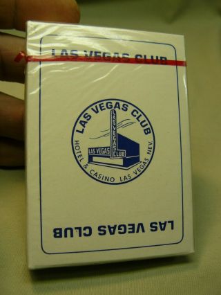 Vintage Las Vegas Club Playing Cards Deck