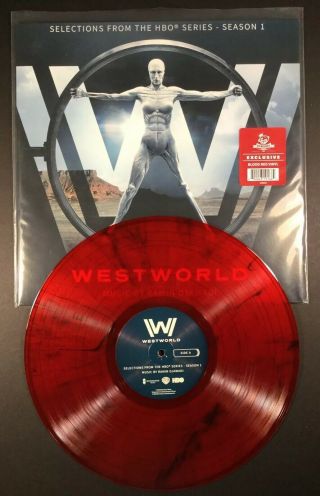 Westworld / Blood Red Vinyl / Newbury Ltd (750) / Ramin Djawadi / Season 1 Oop