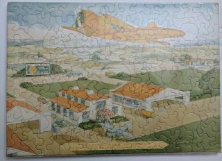 Rare Vintage Shell Oil,  Jimmy Doolittle Airplane Fuel Advertising Jigsaw Puzzle