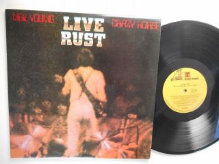 Neil Young And Crazy Horse Live Rust Double Album