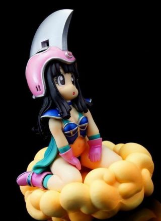 Dragon Ball Z Anime Young Chichi Somersault Cloud Pvc Figure Collectible Toy