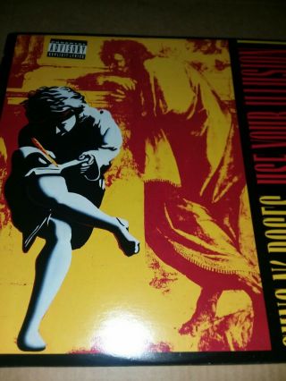 Guns N’ Roses - Use Your Illusion 1 1991 Us Geffen Promo 2 X Lp W/press Kit