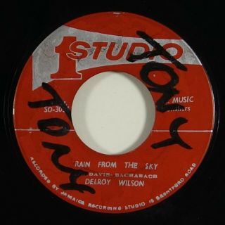 Delroy Wilson " Rain From The Sky " Reggae 45 Studio One Mp3
