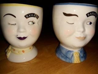 Limited Edition Bailey’s His & Hers Winking Eye 1997 Yum Cups