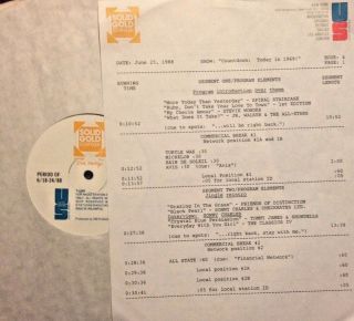Radio Show: Today In 69 6/23/88 Ccr,  3 Dog Night,  Oliver,  1st Edition,  Jr.  Walker