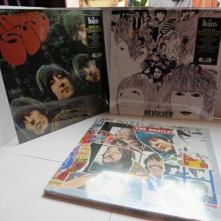 The Beatles Vinyl Lps Rubber Soul - Revolver - Anthology 3