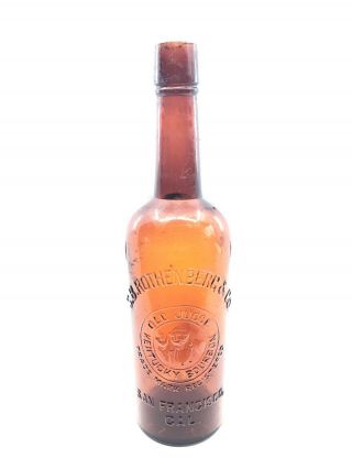 California Whiskey - " S.  B.  Rothenberg & Co/old Judge/monogram/.  " - Tool Top