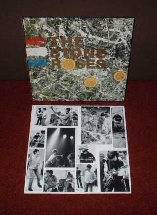 The Stone Roses 1st Lp 1989 Silvertone 1st Press,  Inner Embossed