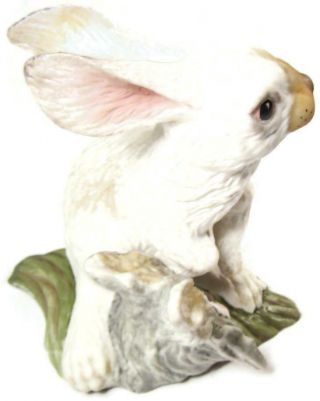 Helen Boehm Design Porcelain Bisque Snowshoe Hare for the Humane Society 2