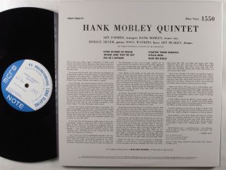 HANK MOBLEY QUINTET Self Titled BLUE NOTE MMBLP - 1550 2XLP VG,  /NM 45rpm mono 2