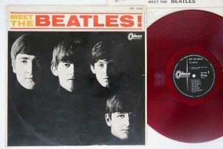 Beatles Meet The Odeon Or - 7041 Japan Red Vinyl Vinyl Lp