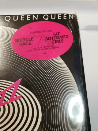 Queen LP Jazz 6e166 vinyl gatefold freddie mercury rare 4