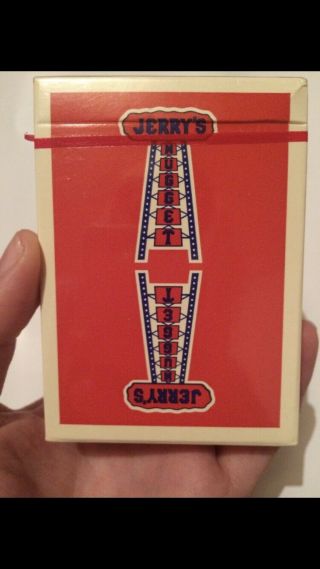 Authentic Jerry ' s Nuggets Playing Cards As Issued Red Deck 2