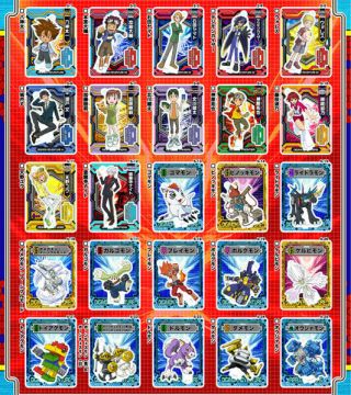 Brujula Digimon Adventure Acrylic De Card Vol.  5 25pack Box