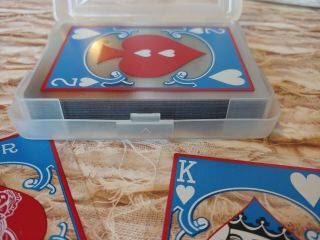 Collectible Bicycle Plastic Playing Cards In Case 3