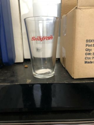 Snap - On Set Of 4 Pint Size Drinking Glasses,