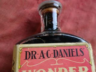 dr.  a.  c.  daniels medicine lotion label & contents boston 2