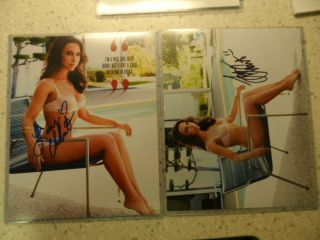Lacey Chabert (2) Hand Signed Autographs 8 By 10 Photo Pose With
