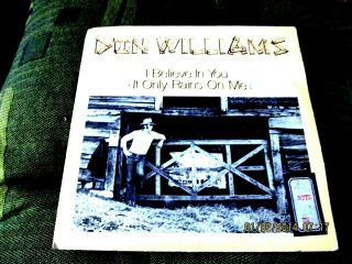 Don Williams I Believe In You Single Ep Brazil Country Rock Pop Hall Of Fame