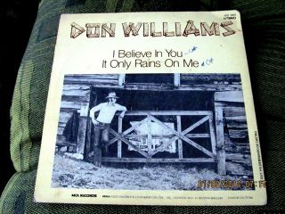 DON WILLIAMS I BELIEVE IN YOU SINGLE EP BRAZIL country rock pop HALL OF FAME 2