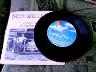DON WILLIAMS I BELIEVE IN YOU SINGLE EP BRAZIL country rock pop HALL OF FAME 5