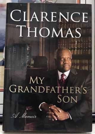 Clarence Thomas Usa Supreme Court Signed Book Autograph Jsa Authentic