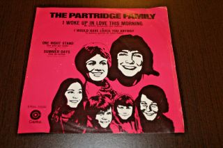 The Partridge Family I Woke Up In Love This Morning 1971 Mexico Ep David Cassidy