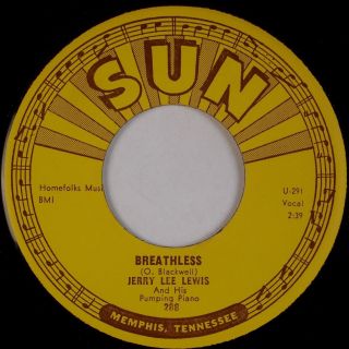 Jerry Lee Lewis: Breathless Usa Sun Rockabilly Classic 45 Nm Heavy