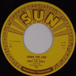 JERRY LEE LEWIS: Breathless USA SUN Rockabilly Classic 45 NM HEAVY 2