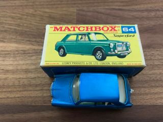 Matchbox Lesney Vintage 1960 ' s M.  G.  1100 No.  64 Early Superfast RARE 2