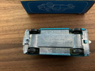 Matchbox Lesney Vintage 1960 ' s M.  G.  1100 No.  64 Early Superfast RARE 3