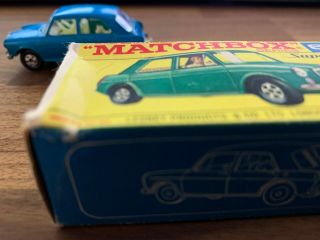 Matchbox Lesney Vintage 1960 ' s M.  G.  1100 No.  64 Early Superfast RARE 4