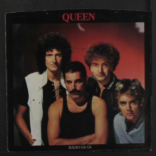 Queen: Radio Ga Ga / I Go Crazy 45 (ps,  Dj,  Sl Cw) Rock & Pop