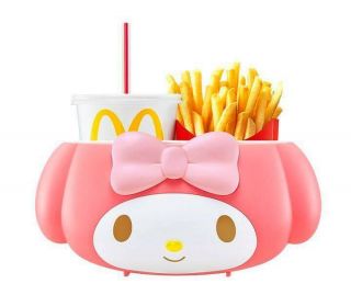 My Melody Mcdonalds Sanrio French Fry Drink Holder Kawaii Japan Hello Kitty Toy