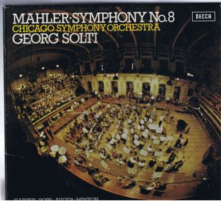 Decca Set 534 - 6 2 Lp Box Tas List Nm Solti - Mahler Symphony 8