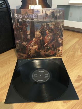 Bolt Thrower - The Ivth Crusade Vinyl Fdr Reissue 2013 Ltd /900.  Death Metal