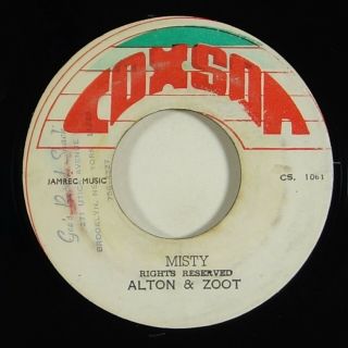 Alton & Zoot/skatalites " Misty " Reggae 45 Coxson Mp3