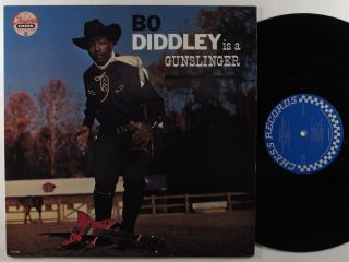 Bo Diddley Is A Gunslinger Chess/mca Lp Vg,  Club Edition